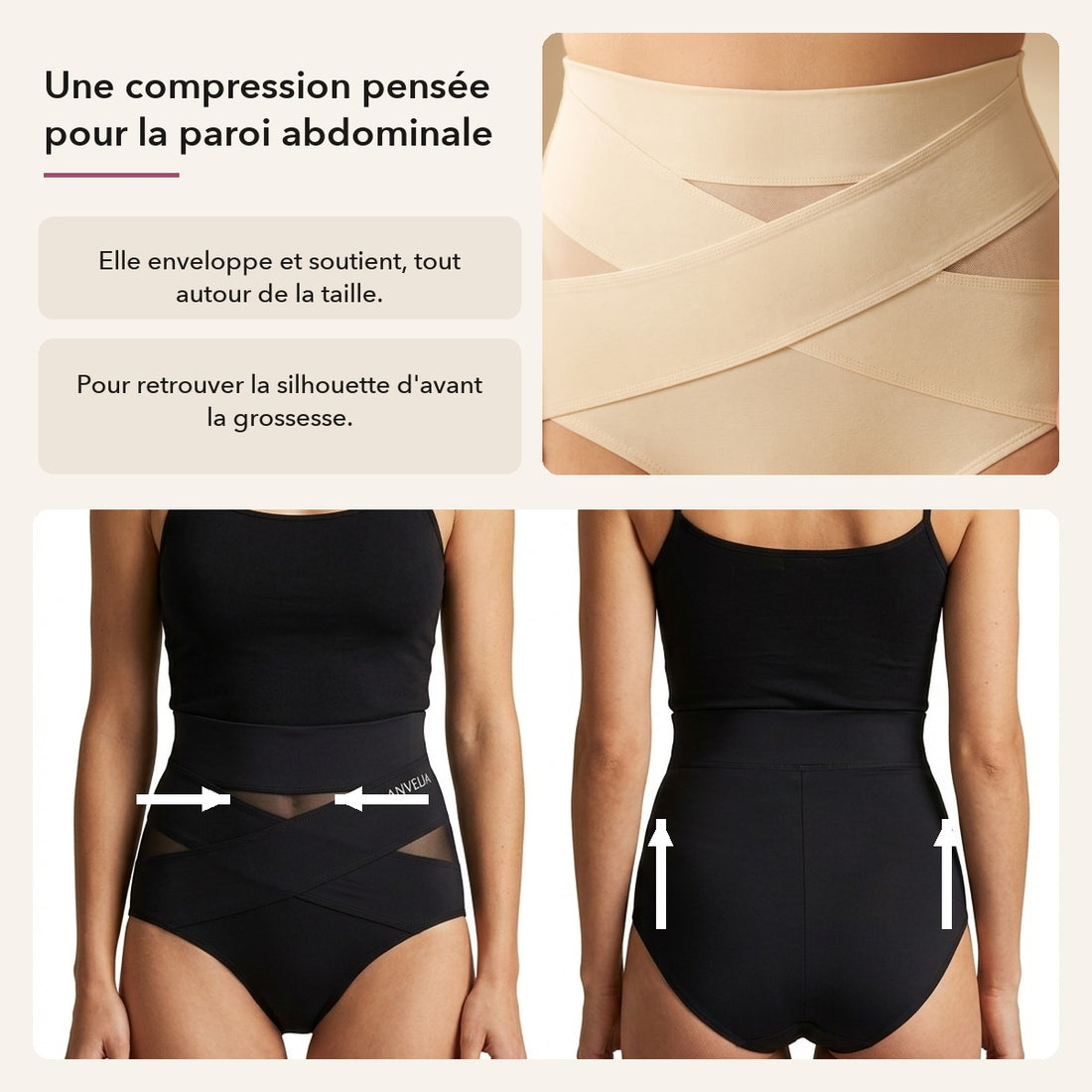 Culotte gainante croisée 360° — visuel 6
